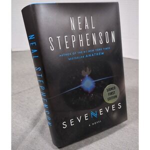 Seveneves Neal Stephenson SIGNED First Edition 1st Print William Morrow 2015 NEW